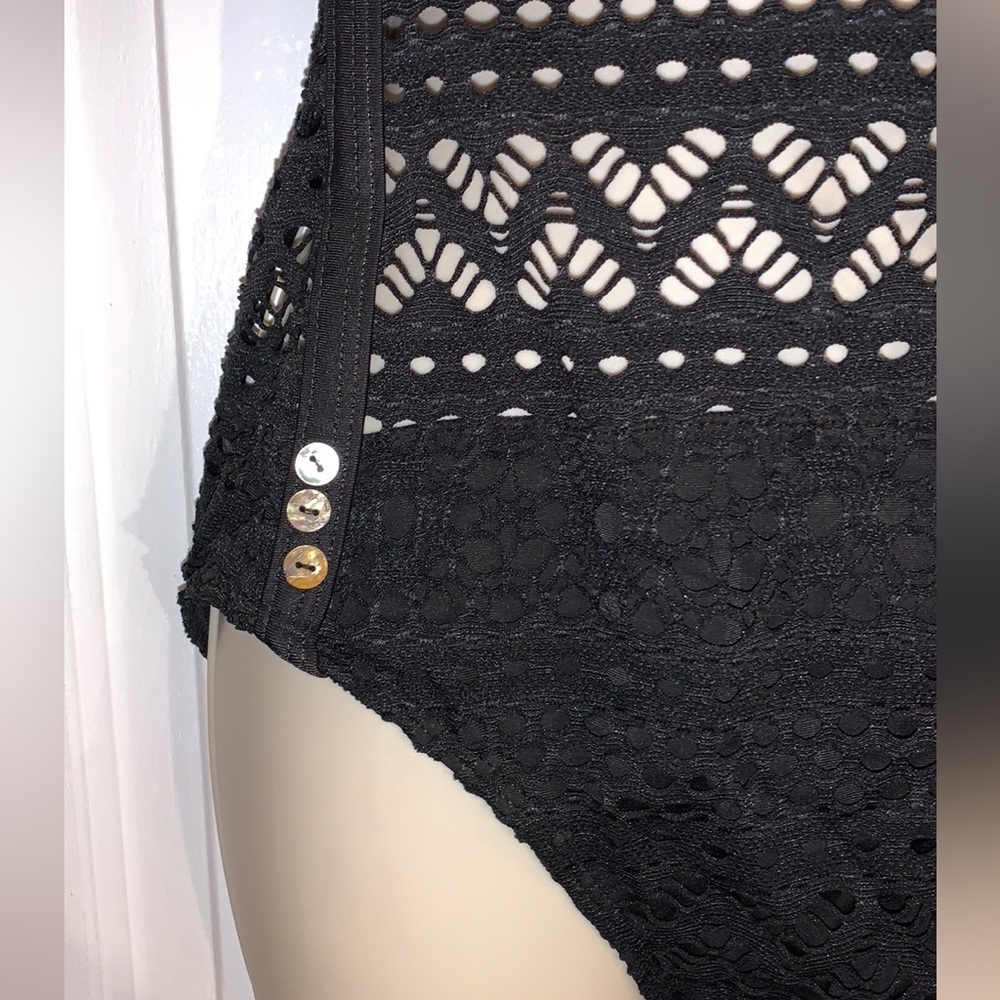 Simplicity Black bathing, suit, size large - Picture 10 of 12